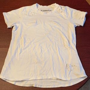 Prince Peter Collection Distressed White Tee